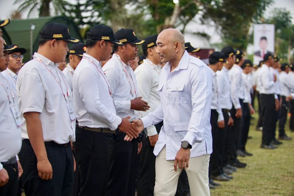 Laskar Gerindra Bali Digembleng di Baturiti
