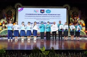 Sosialisasi Keluarga Sadar Hukum dan Registrasi Posyandu di Gedung Ksirarnawa, Taman Budaya Provinsi Bali (Art Centre), Denpasar, Rabu (21/10/2026).