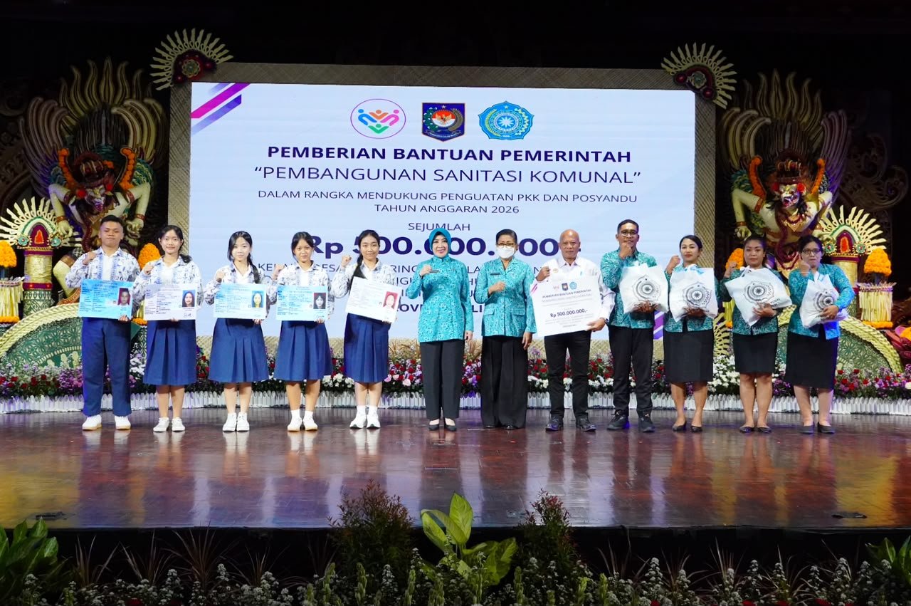 Sosialisasi Keluarga Sadar Hukum dan Registrasi Posyandu di Gedung Ksirarnawa, Taman Budaya Provinsi Bali (Art Centre), Denpasar, Rabu (21/10/2026).